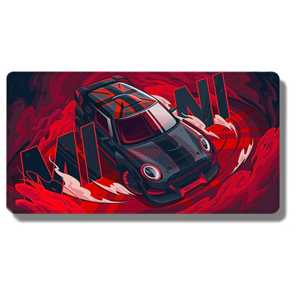 Mouse Pad Super Coupe Illustratio Non-Slip Keyboard Mat Sports Car Custom Computer Deskmats Gamer Cabinet Carpet Rubber Mousepad