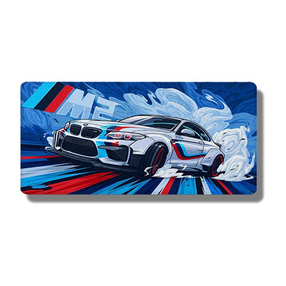 Mouse Pad Super Coupe Illustratio Non-Slip Keyboard Mat Sports Car Custom Computer Deskmats Gamer Cabinet Carpet Rubber Mousepad